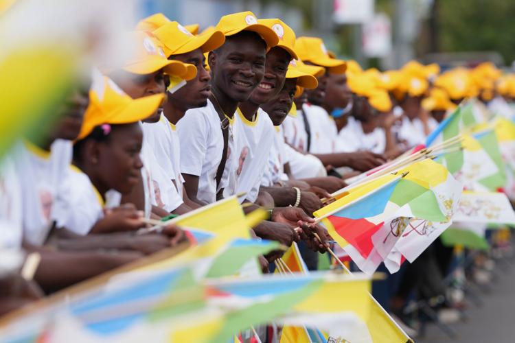 APTOPIX Equatorial Guinea Africa Pope