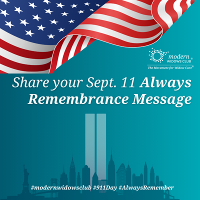 Modern Widows Club® Honors 25th Anniversary of 9/11 with 'Always Remember' Public Remembrance Initiative