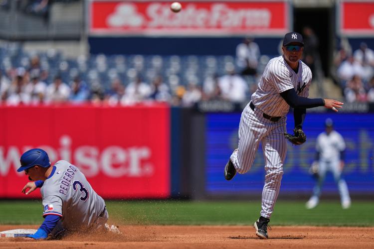 Rangers Yankees Baseball