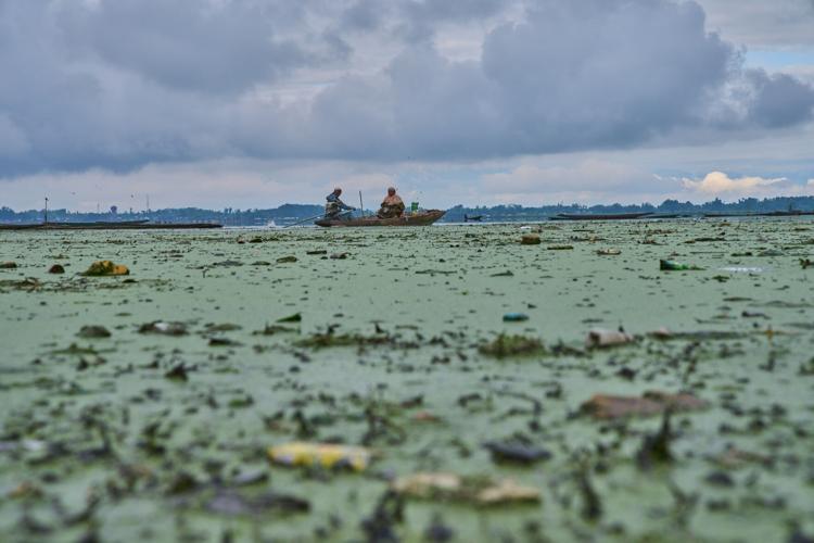 APTOPIX Climate Kashmir Lakes