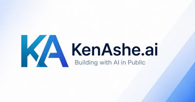 KenAshe.ai Launches as a Public Build Log for Practical AI Projects and Website Development