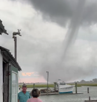 Waterspout Over Smith Island