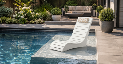 AquaCurve Highlights Space-Saving Pool Lounging Solutions for Compact Sun Shelves