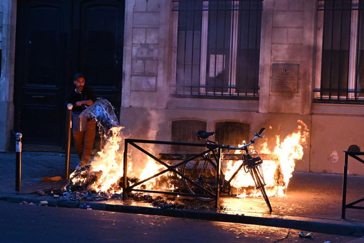 APTOPIX France Protests