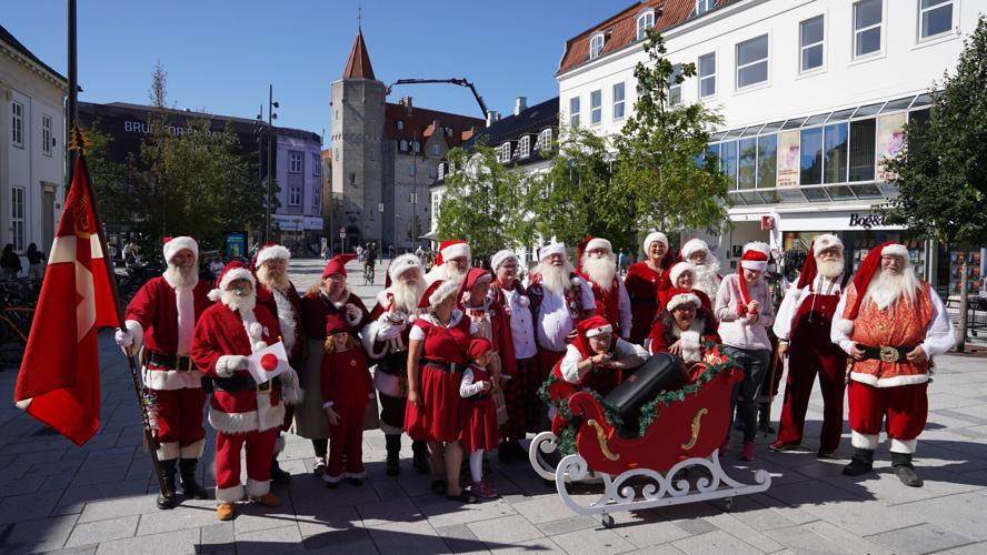 Denmark Summer Santas