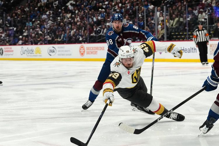Golden Knights Avalanche Hockey