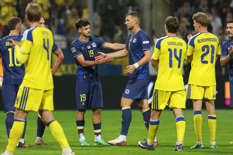 Bosnia Sweden Nations League Soccer