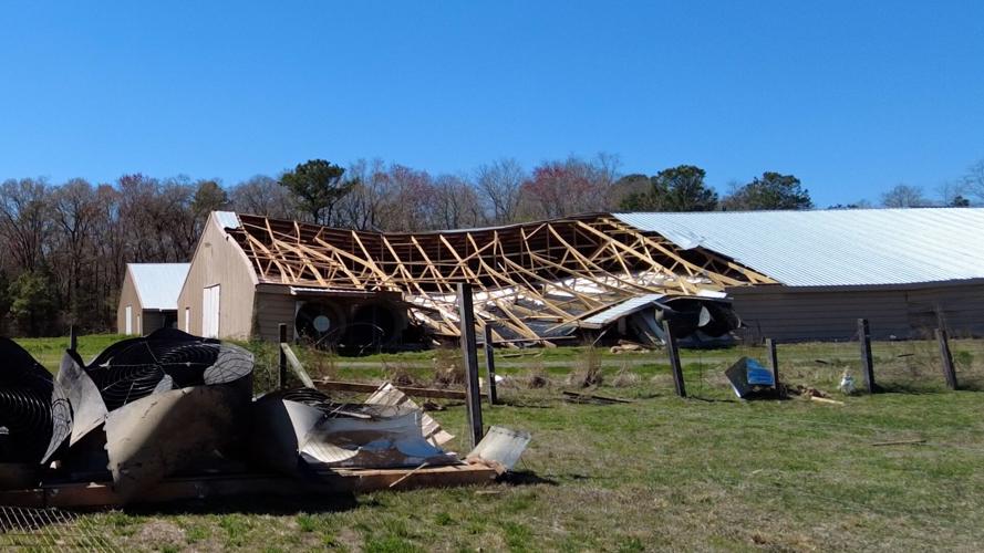 Scary Scenes After Tornado Touches Down In Ellendale