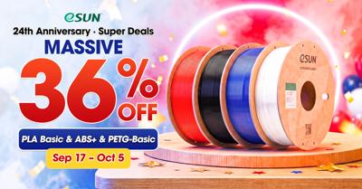 Up to 36% Off: eSUN Expands Its 24th Anniversary Offers on Amazon US