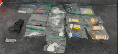 caroline county traffic stop and drug arrest