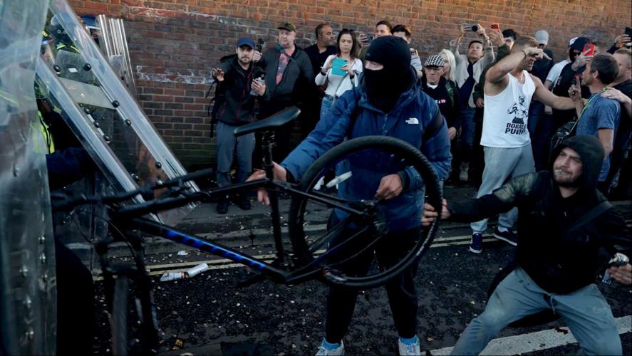 Britain Stabbing Victim Arrested