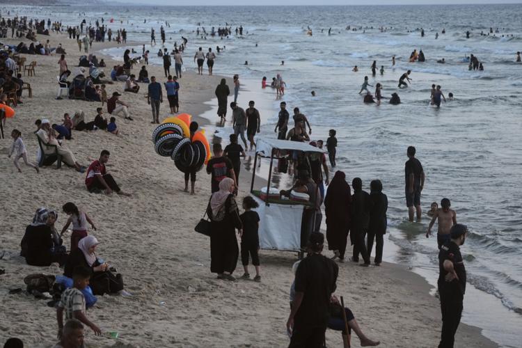 Israel Palestinians Extreme Weather Heat
