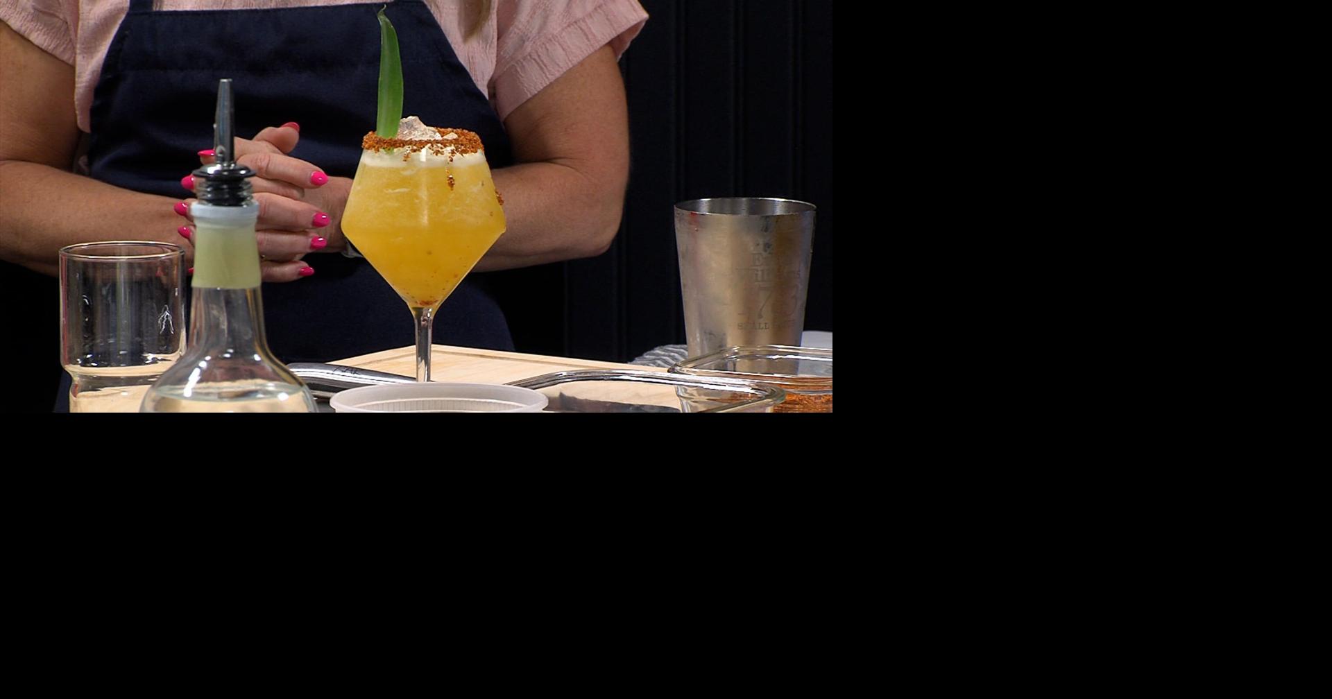 Courtney Gallagher from Savour Restaurant Mixes Signature Cocktails in the Kitchen Concepts Kitchen