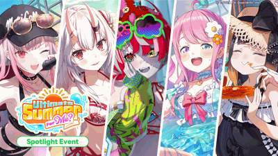 hololive Dreams ('holodori') In-Game Event 'Ultimate Summer For Me?' Begins August 17