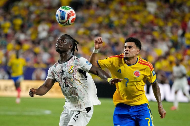 Ghana Colombia WCup Soccer