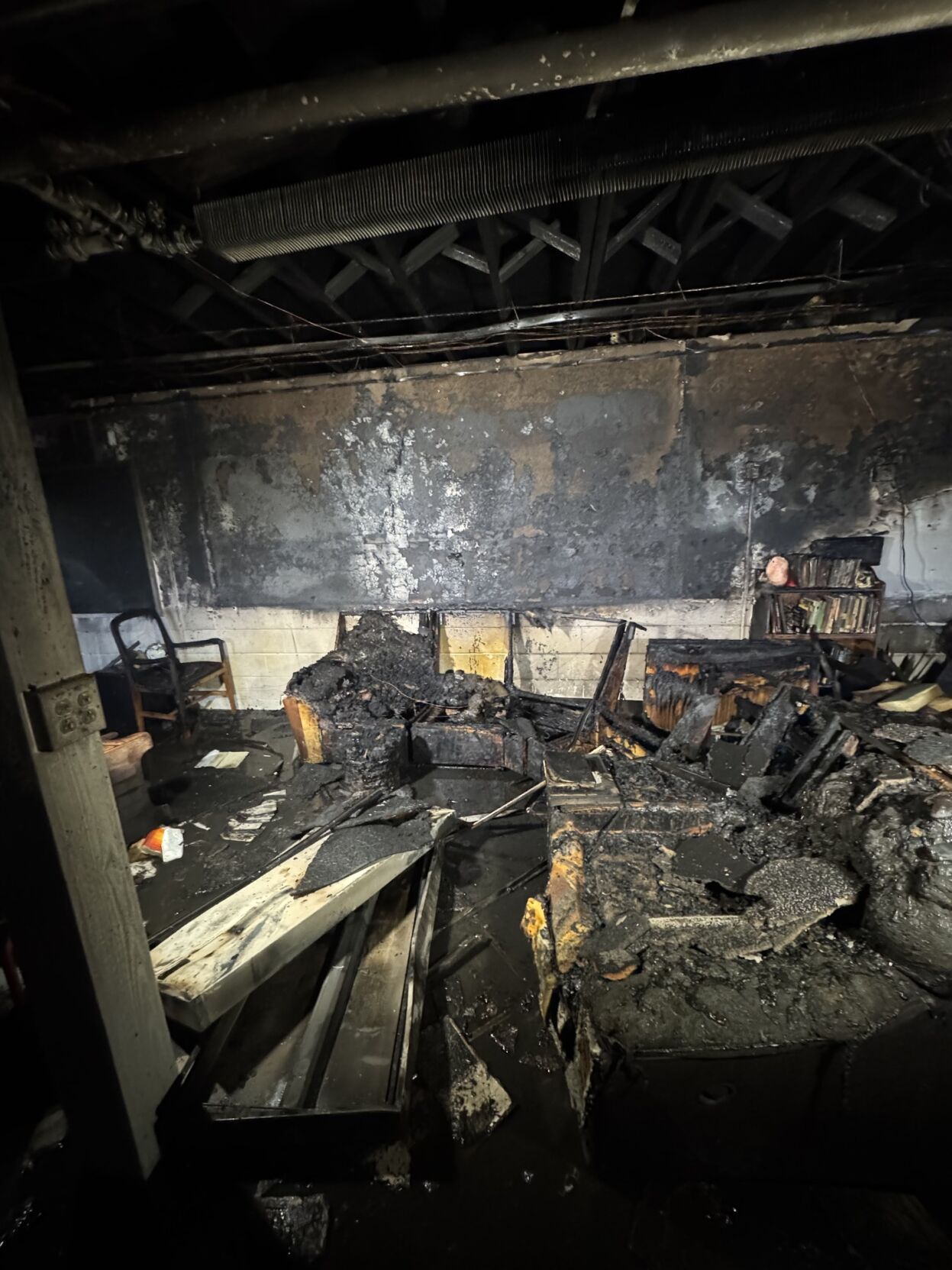 Historic Onancock School Fire