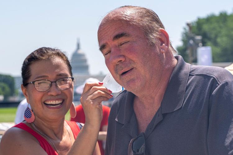 America 250 Washington Extreme Weather Heat