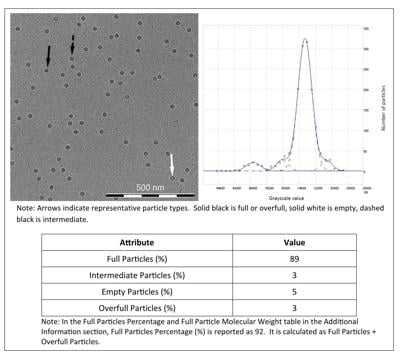 CryoTEM breaks ground as new method added to U.S. Pharmacopeia's updated AAV reference standard certificates