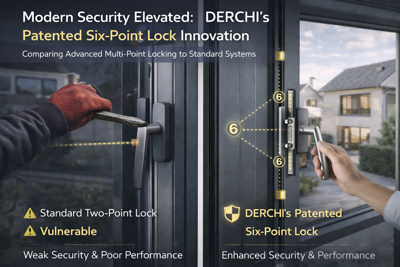 The True Cost of Quality: Analyzing DERCHI’s Patented Six-Point Lock Innovation in Modern Aluminum Window Solutions