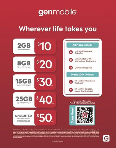 Gen Mobile Increases Data and Not Costs Across Popular Plans
