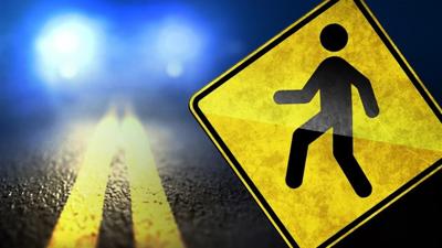 Pedestrian Crash Graphic Generic