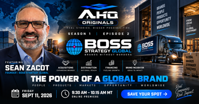 AHQ Originals Premieres Episode 2 Featuring Sean Zacot and Boss Strategy Global