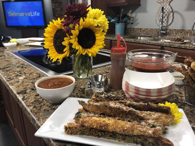 Veggie Fries and Marinara Ketchup