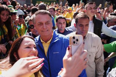 Brazil Bolsonaro Protest