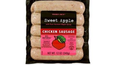 Trader Joe's Customers Urged to Avoid Sweet Apple Chicken Sausage
