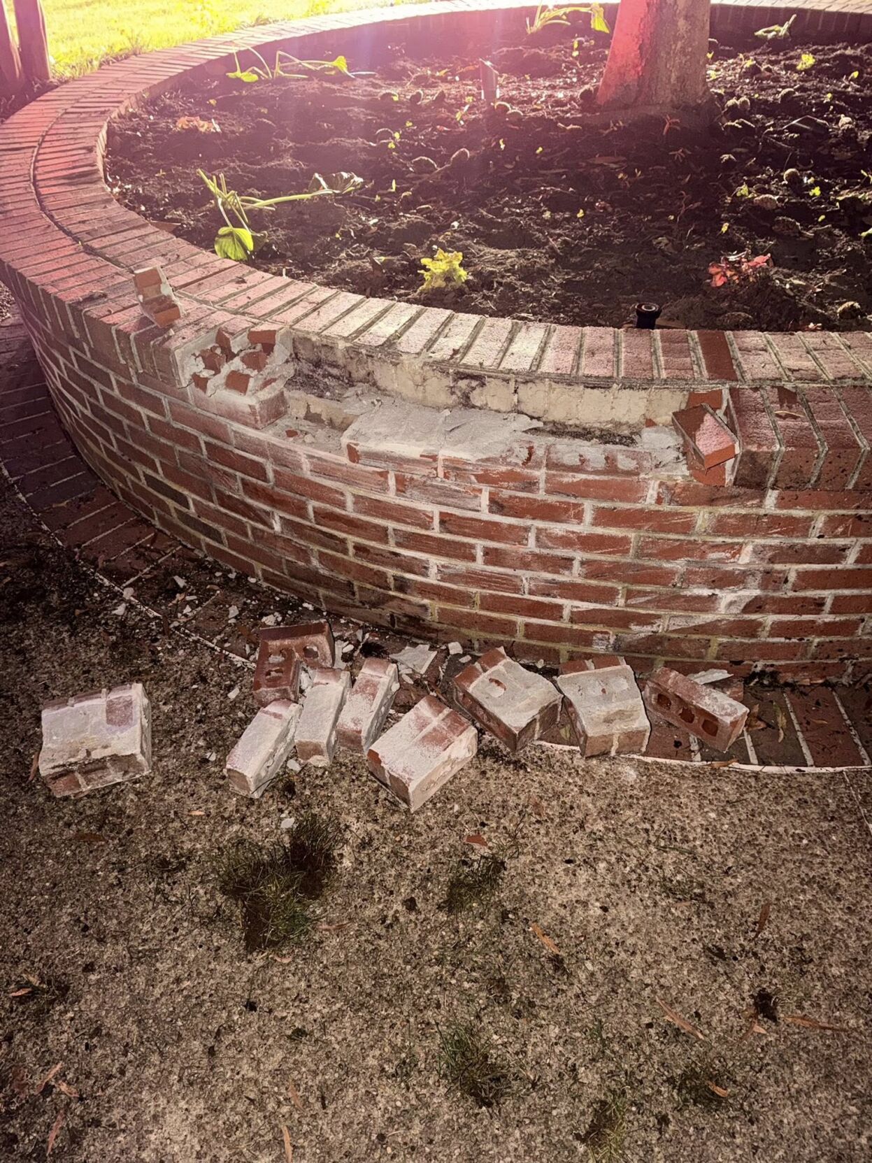 Georgetown circle crash