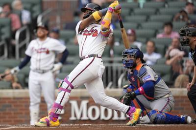Mets Braves Baseball