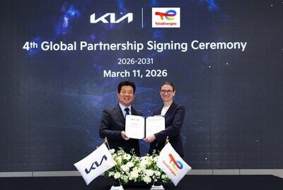 Kia and TotalEnergies Celebrate 15 Years of Global Collaboration with a Fourth Contract Renewal