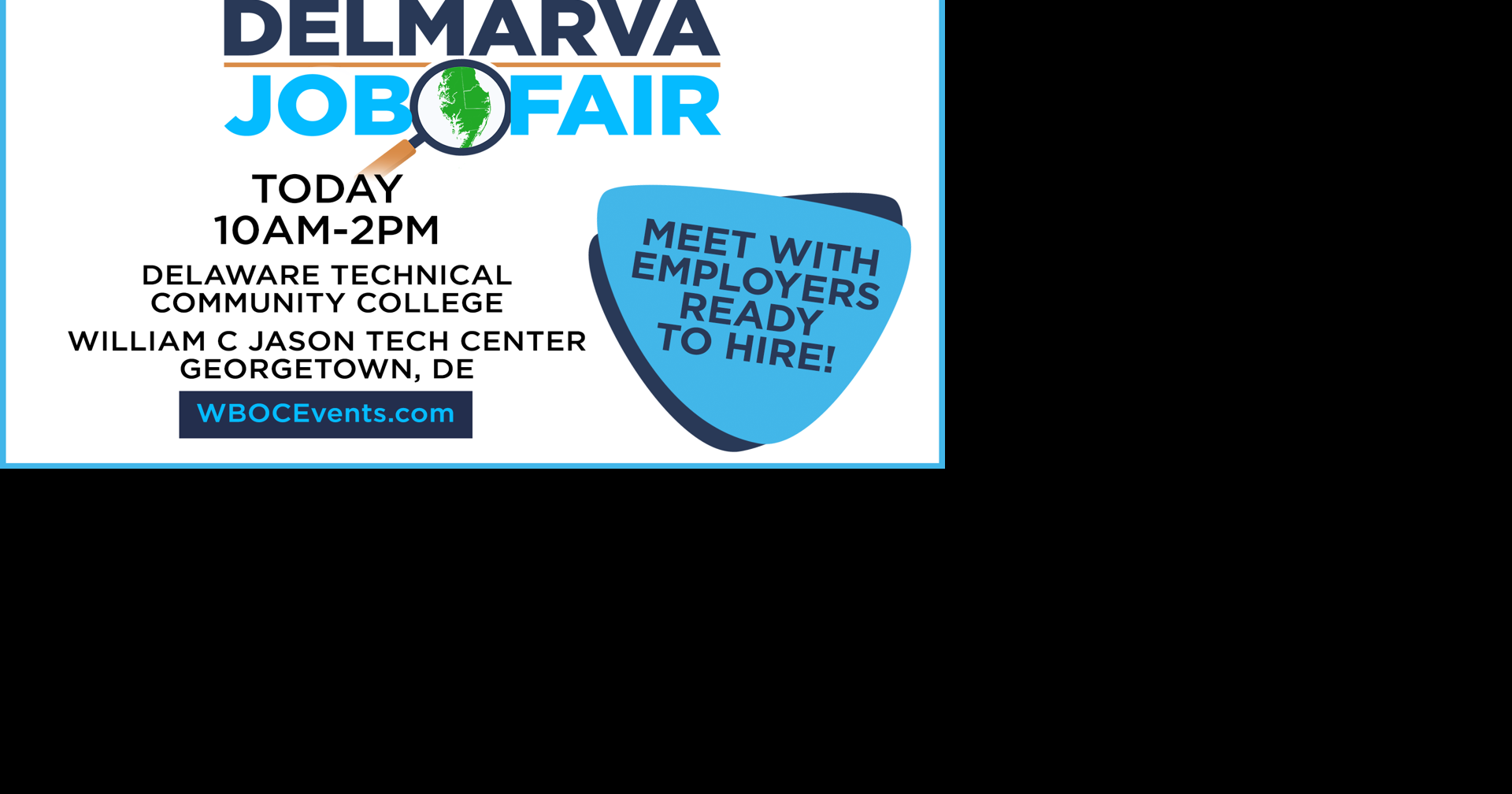 Job seekers welcome at the 2026 Delmarva Job Fair