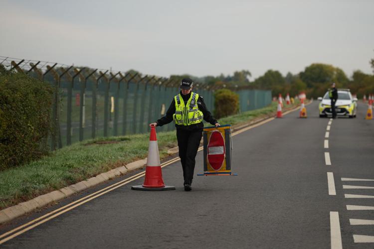 Britain Explosives Arrests