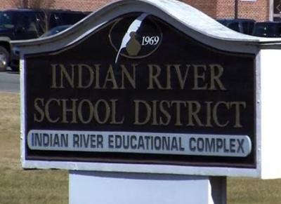 Indian River School District sign