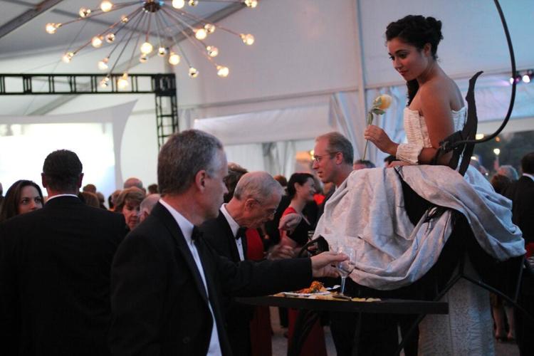 Chicago’s Redmoon Theatre Stilted Server Photo credit Austin D. Oie Photography