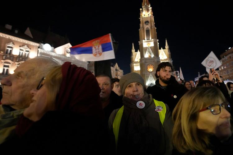 Serbia Protest