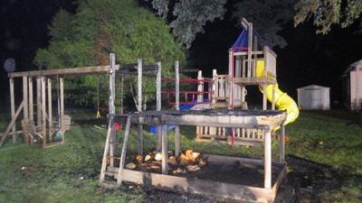 Playground Fire Under Investigation In Eden