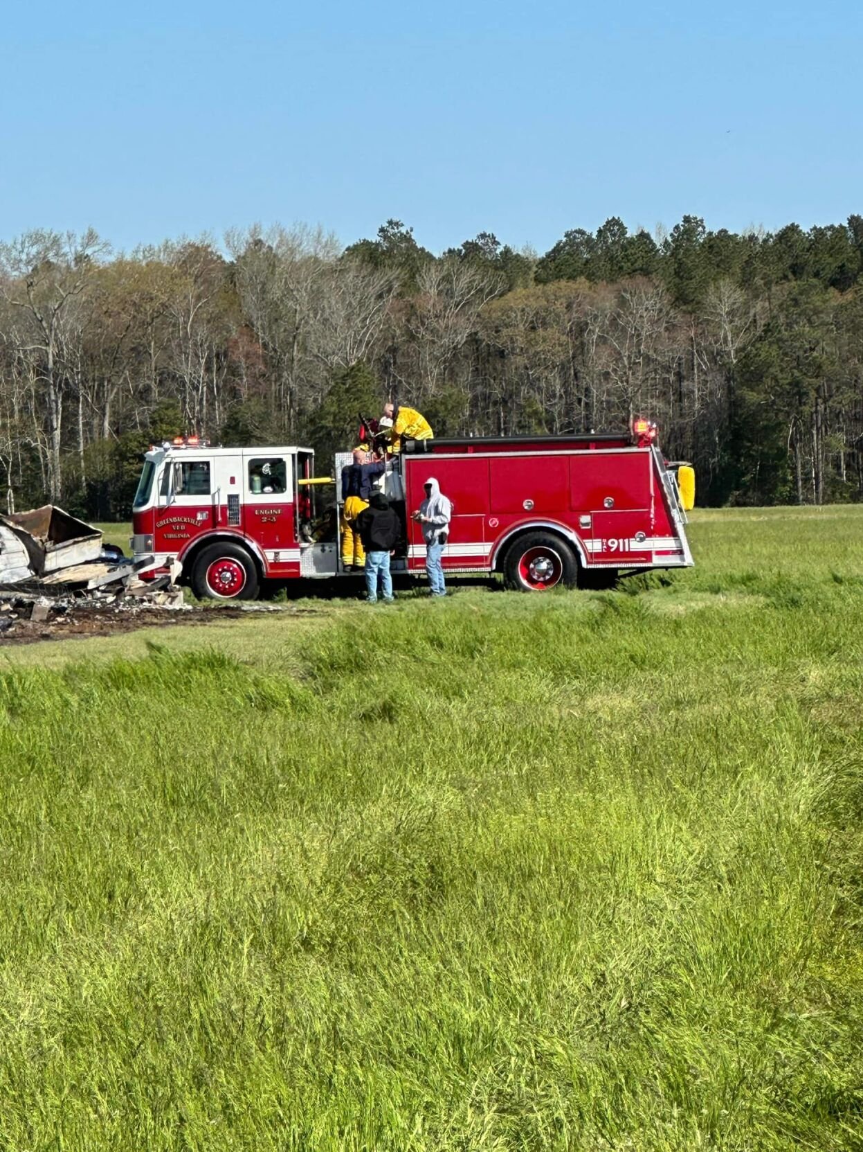 Fire at Stockton Chicken House