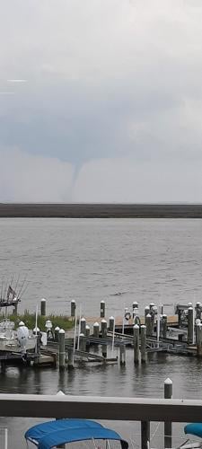 Waterspout over Smith Island 2