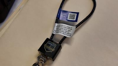 A gun lock.