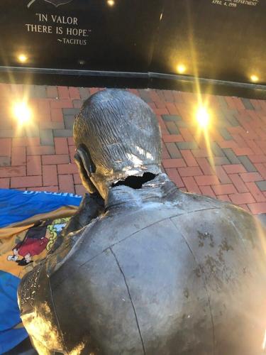 Delaware Law Enforcement Memorial Vandalized