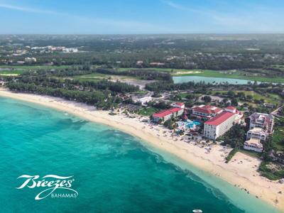 Breezes Bahamas Invites Cruise Passengers and Vacation-Rental Guests to Enjoy an All-Inclusive Escape on Cable Beach