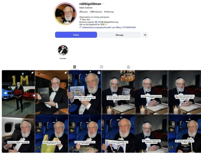 Instagram’s Algorithm Feeds Antisemitic Content to Millions, New CAM Research Finds