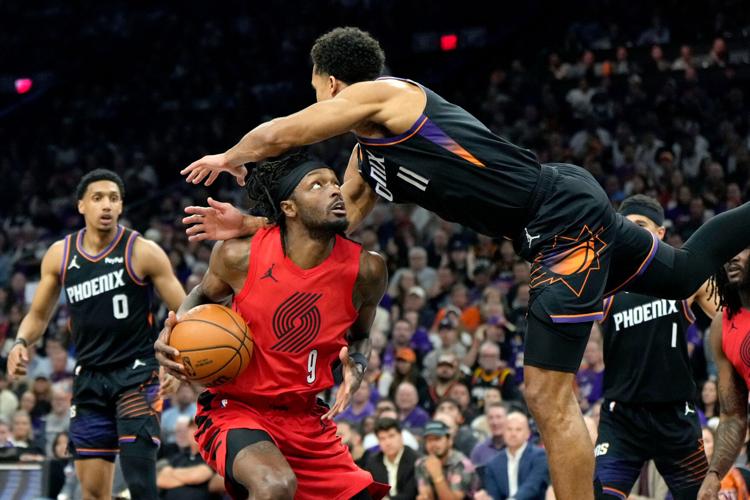 Trail Blazers Suns Basketball
