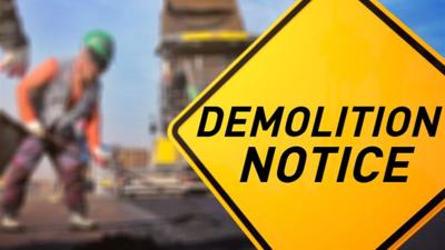 Demolition Notice Graphic