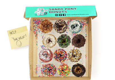 Sandy Pony Donuts Pluribus