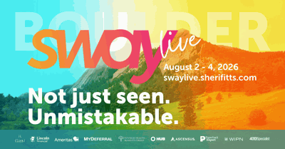 SWAY | LIVE Heads to Boulder August 2-4 with JUNO-Nominated Peter Katz, Keynote Speaker Anne Bonney