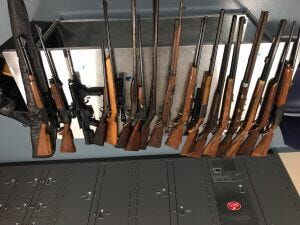 4 Arrested After Guns & Drugs Found in Greenwood Home
