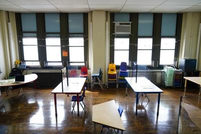 Empty classroom
